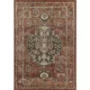 Mesa Orange 4 ft. x 6 ft. Distressed Polypropylene Area Rug by Abani 2 Mesa Orange 4 ft. x 6 ft. Distressed Polypropylene Area Rug by Abani -Abani Sales orange abani area rugs mes120a 4 64 1000
