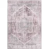 Paloma Red 6 ft. x 9 ft. Oriental Polyester Area Rug by Abani -Abani Sales red abani area rugs pal130a 6 64 1000