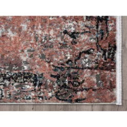 Azure Rust 5 ft. 3 in. x 7 ft. 6 in. Oriental Polyester Area Rug by Abani -Abani Sales rust abani area rugs azr240a 5 40 1000