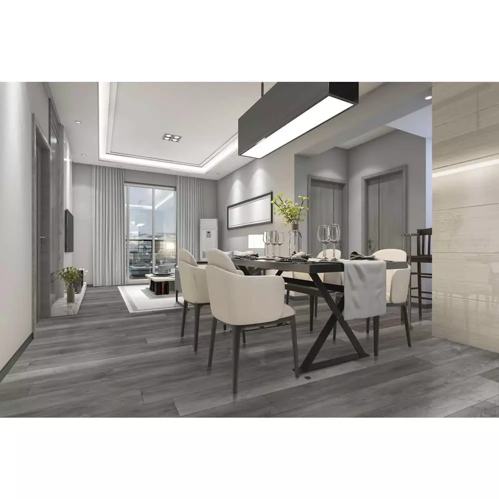Aubrey Stormy Sea 9 in. W x 60 in. Click Lock Rigid Core Luxury Vinyl Plank Flooring (22.44 sq. ft./case) by A&A Surfaces 4 Aubrey Stormy Sea 9 in. W x 60 in. Click Lock Rigid Core Luxury Vinyl Plank Flooring (22.44 sq. ft./case) by A&A Surfaces - Image 2