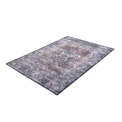 Abani Rugs Lola LOL130A Vintage Terracotta 7 ft. 9 in. x 10 ft. 2 in. Area Rug -Abani Sales terracotta abani area rugs lol130a 8 4f 1000