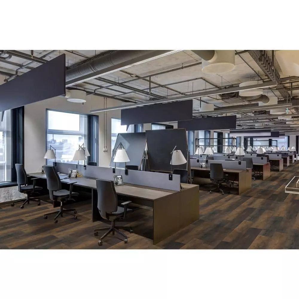 Heritage Walnut Drift 7.13 in. x 48.03 in. Rigid Core Luxury Vinyl Plank Flooring (19.04 sq. ft. / case) by A&A Surfaces 7 Heritage Walnut Drift 7.13 in. x 48.03 in. Rigid Core Luxury Vinyl Plank Flooring (19.04 sq. ft. / case) by A&A Surfaces - Image 5