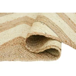 Jute White 6 ft. x 9 ft. Geometric Jute Area Rug by Abani -Abani Sales white abani area rugs jut100a 6 c3 1000