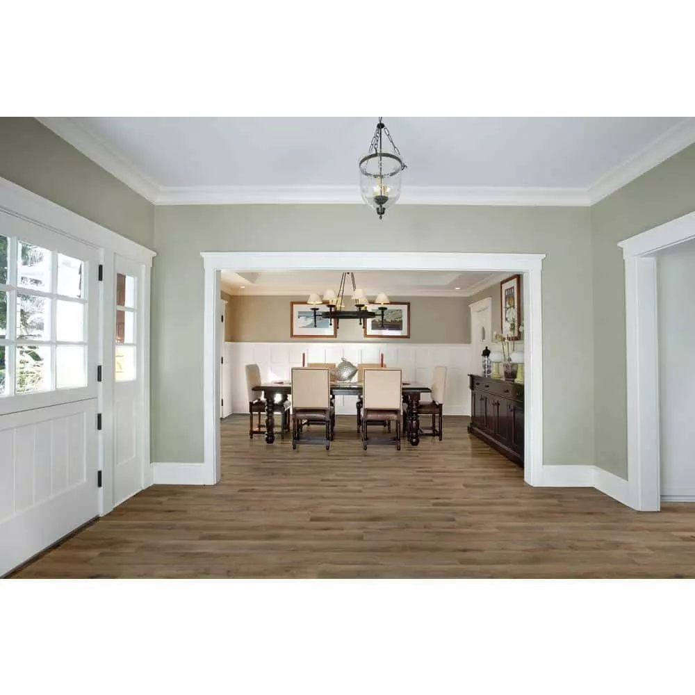 Woodlett Heirloom Oak 6 in. x 48 in. Glue Down Luxury Vinyl Plank Flooring (36 sq. ft. / case) by A&A Surfaces 4 Woodlett Heirloom Oak 6 in. x 48 in. Glue Down Luxury Vinyl Plank Flooring (36 sq. ft. / case) by A&A Surfaces - Image 2