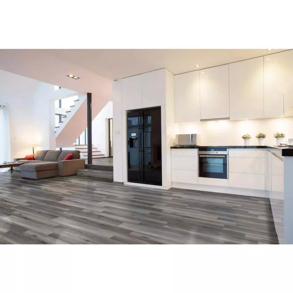 Woodlett Smokey Maple 6 in. W x 48 in. Glue-Down Luxury Vinyl Plank Flooring (72 Cases/2592 sq. ft./pallet) by A&A Surfaces 9 Woodlett Smokey Maple 6 in. W x 48 in. Glue-Down Luxury Vinyl Plank Flooring (72 Cases/2592 sq. ft./pallet) by A&A Surfaces - Image 7