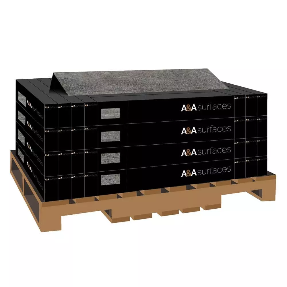 Woodlett Weathered Oyster 6 in. W x 48 in. Glue-Down Luxury Vinyl Plank Flooring (72 Cases/2592 sq. ft./pallet) by A&A Surfaces 9 Woodlett Weathered Oyster 6 in. W x 48 in. Glue-Down Luxury Vinyl Plank Flooring (72 Cases/2592 sq. ft./pallet) by A&A Surfaces - Image 7